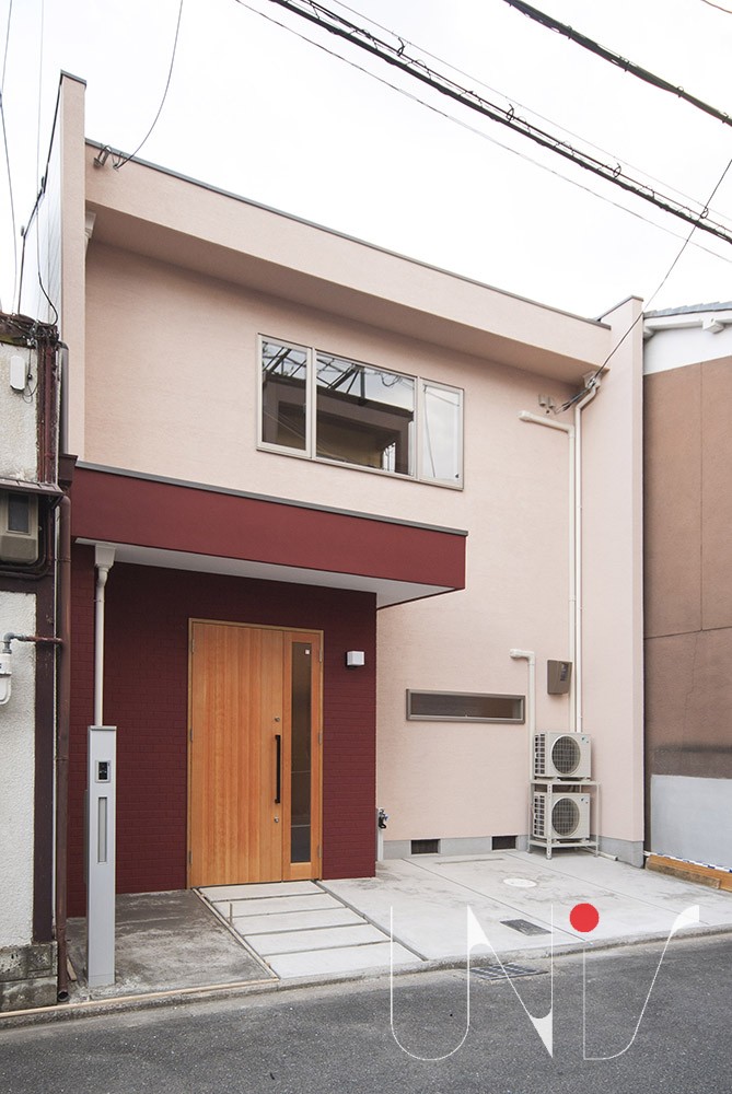 改修住宅の外観