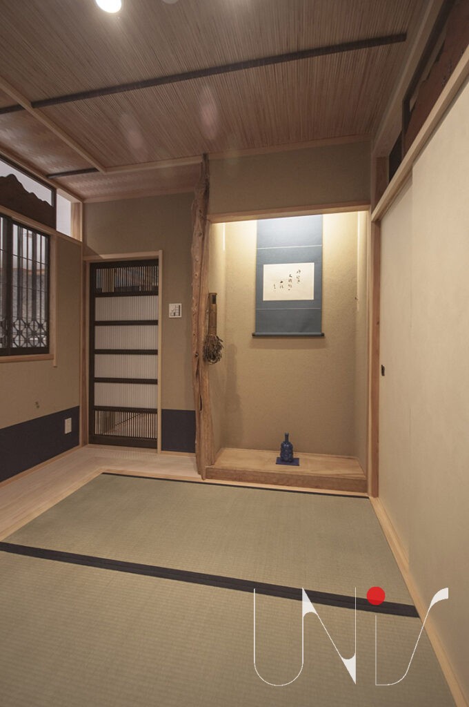 京町家の床の間