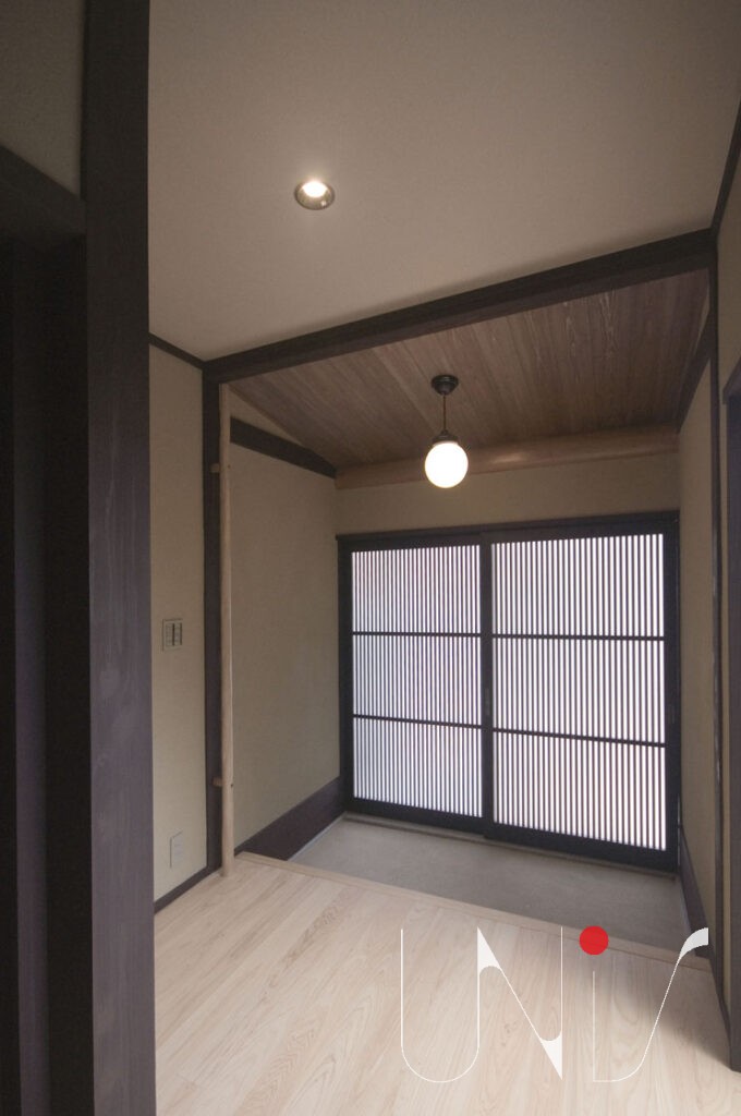 京町家の玄関