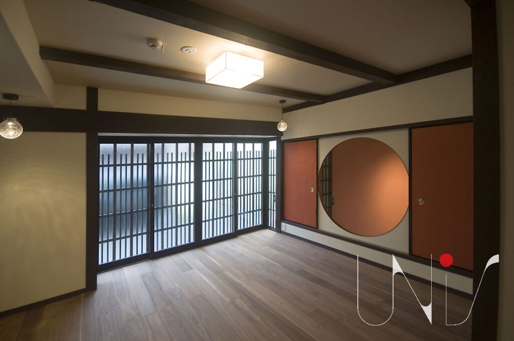 京町家の寝室