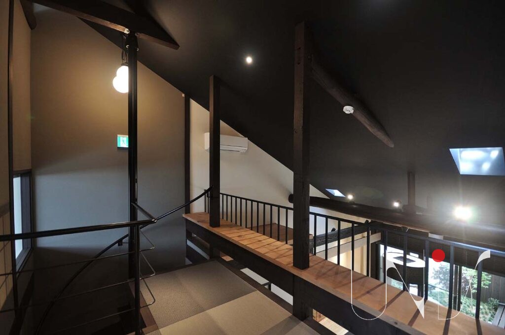 京町家の吹き抜け