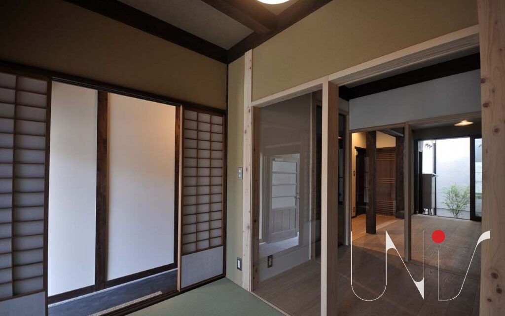 京町家の玄関
