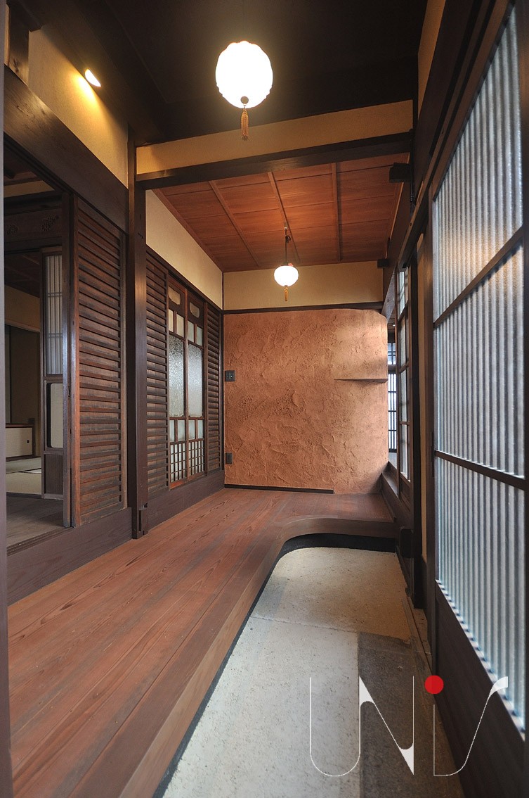 町家の玄関