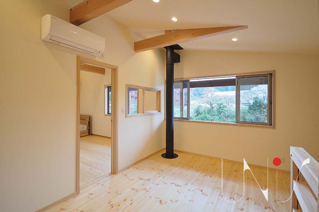 新築住宅の廊下