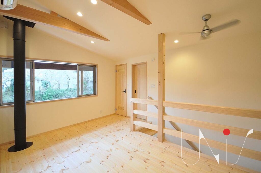 新築住宅の廊下