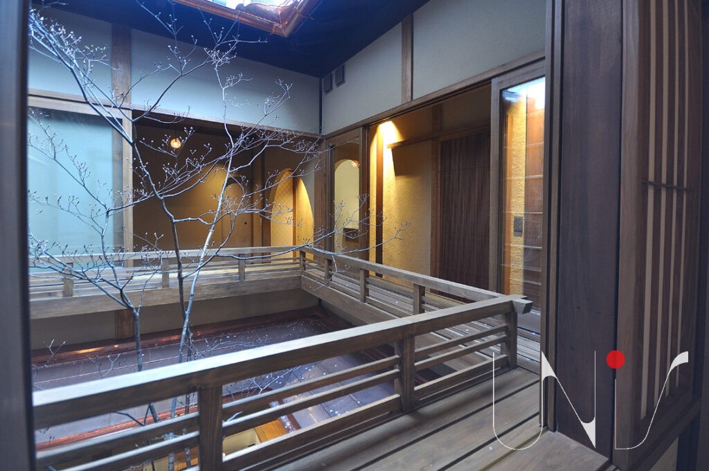 京町家の中庭