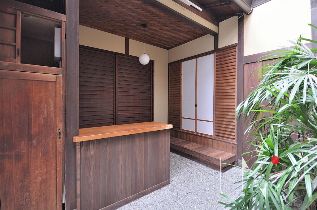 京町家の玄関