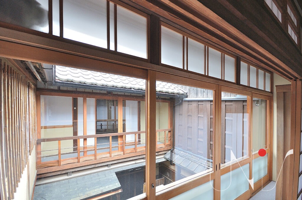 京町家の廊下