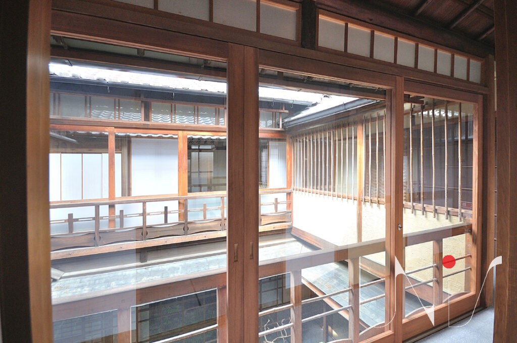 京町家の廊下