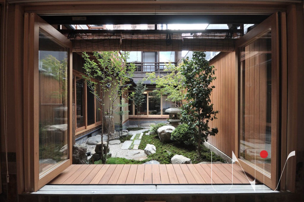 京町家の庭