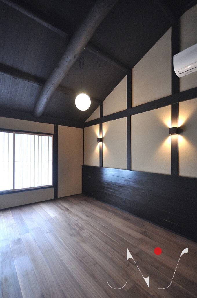 京町家の寝室