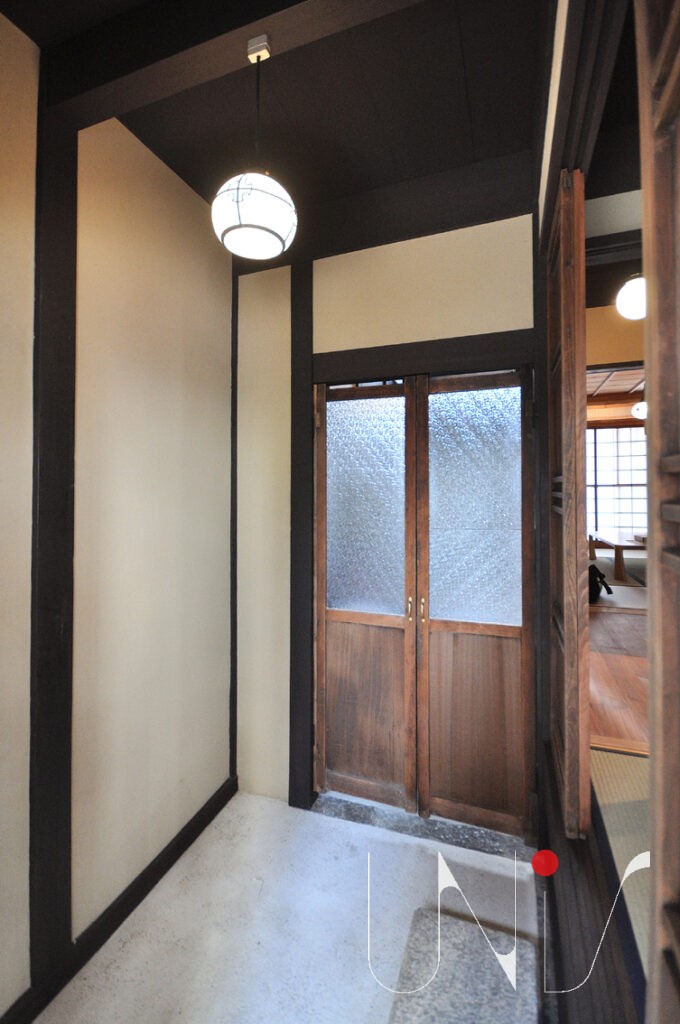 京町家の玄関