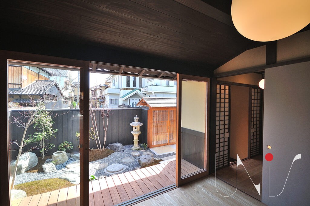 京町家の庭