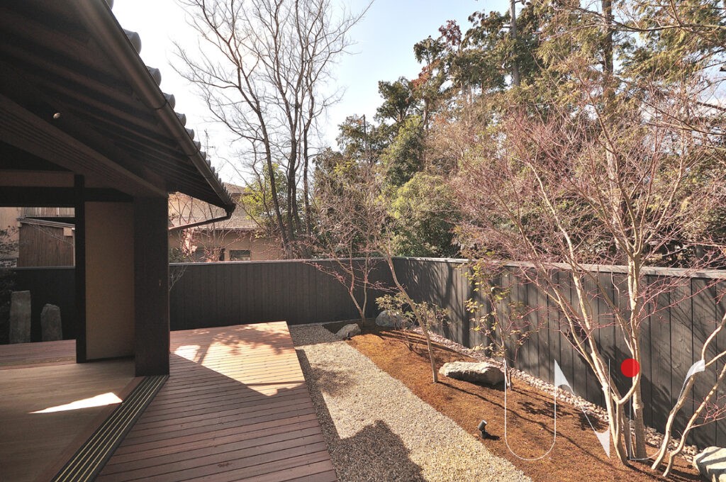 京町家の庭