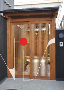 京町家の外観