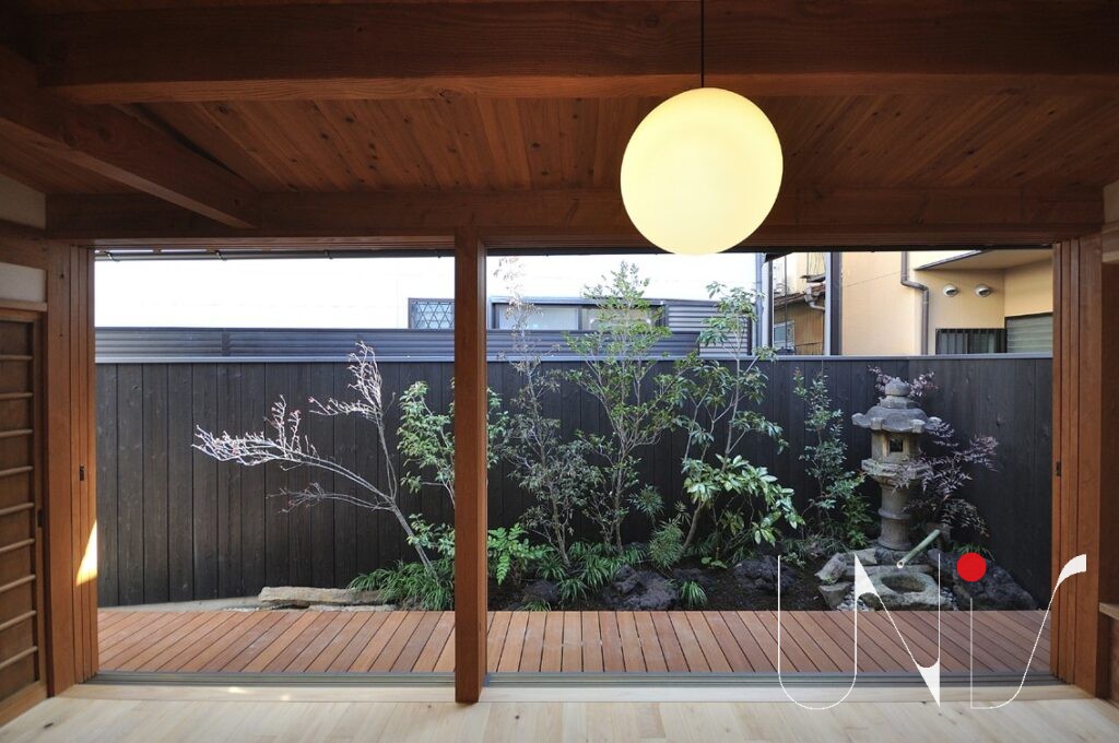 京町家の庭