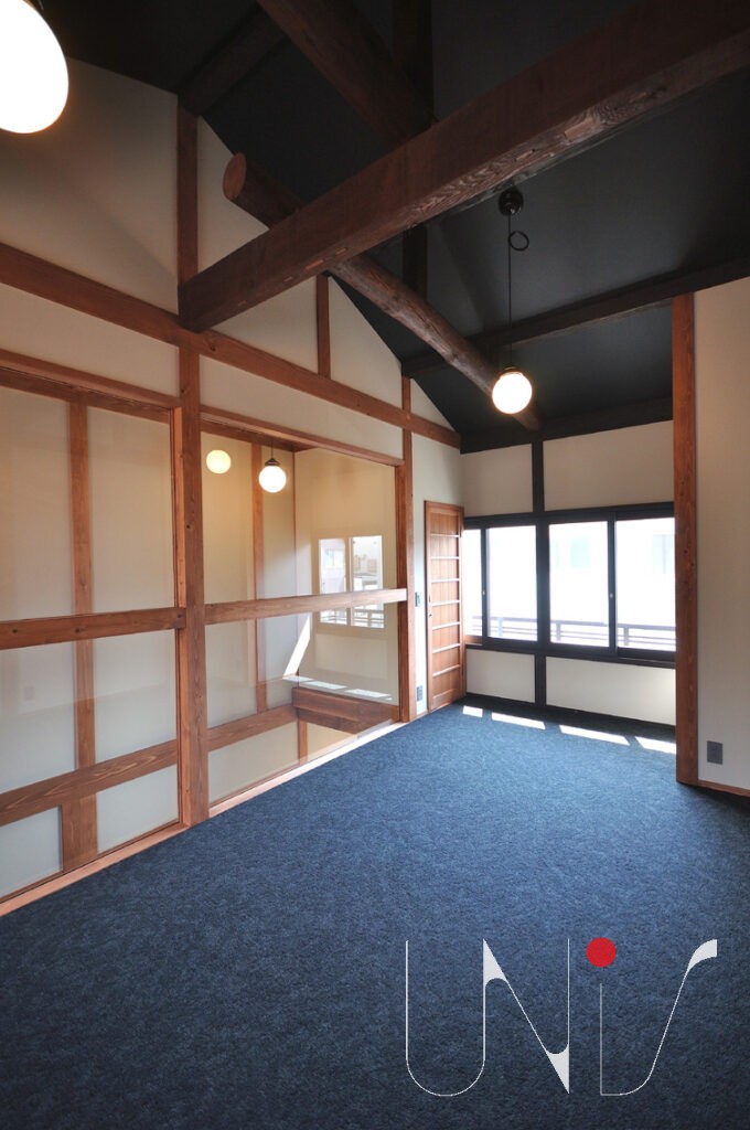 京町家の寝室