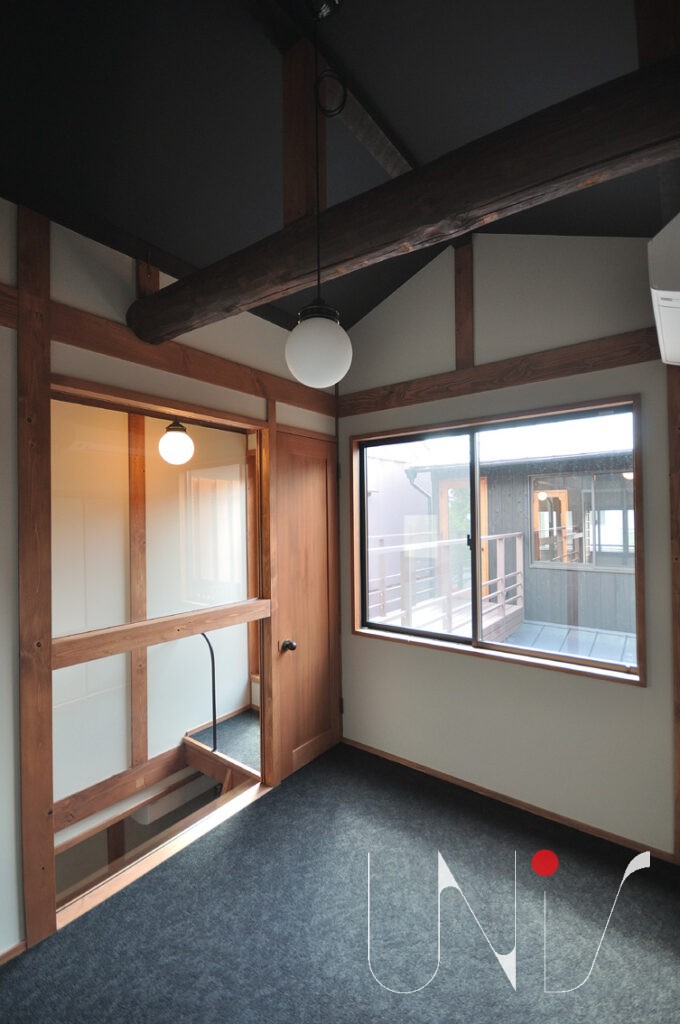 京町家の寝室