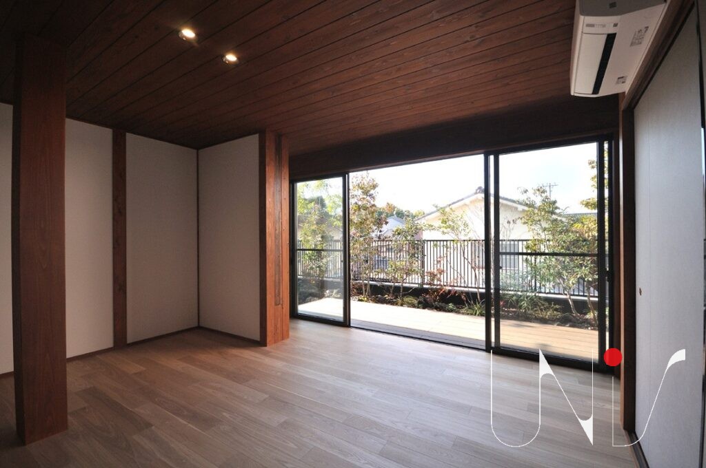 京町家の寝室