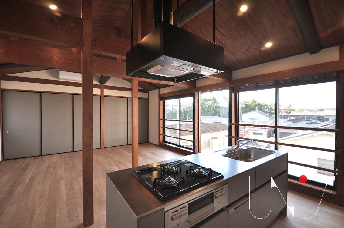 京町家のリビング