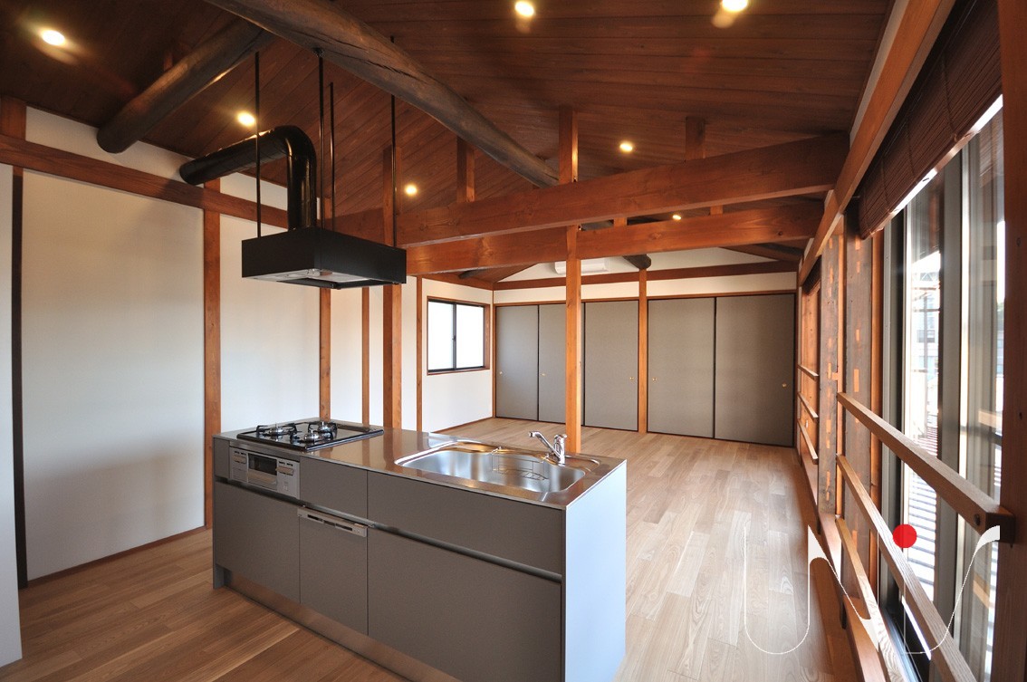 京町家のリビング